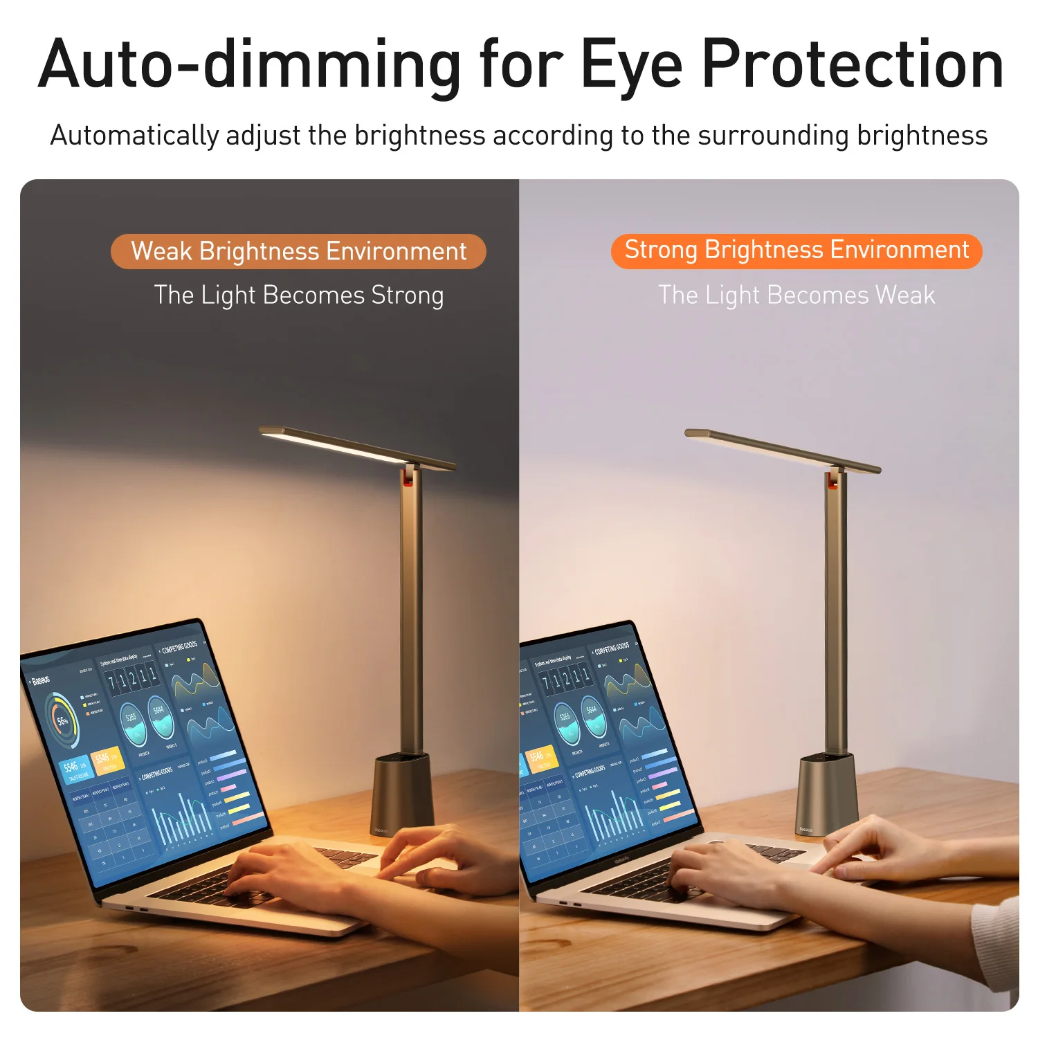 Smart-Adaptive Auto-Dimming Workstation Lamp - Image 5