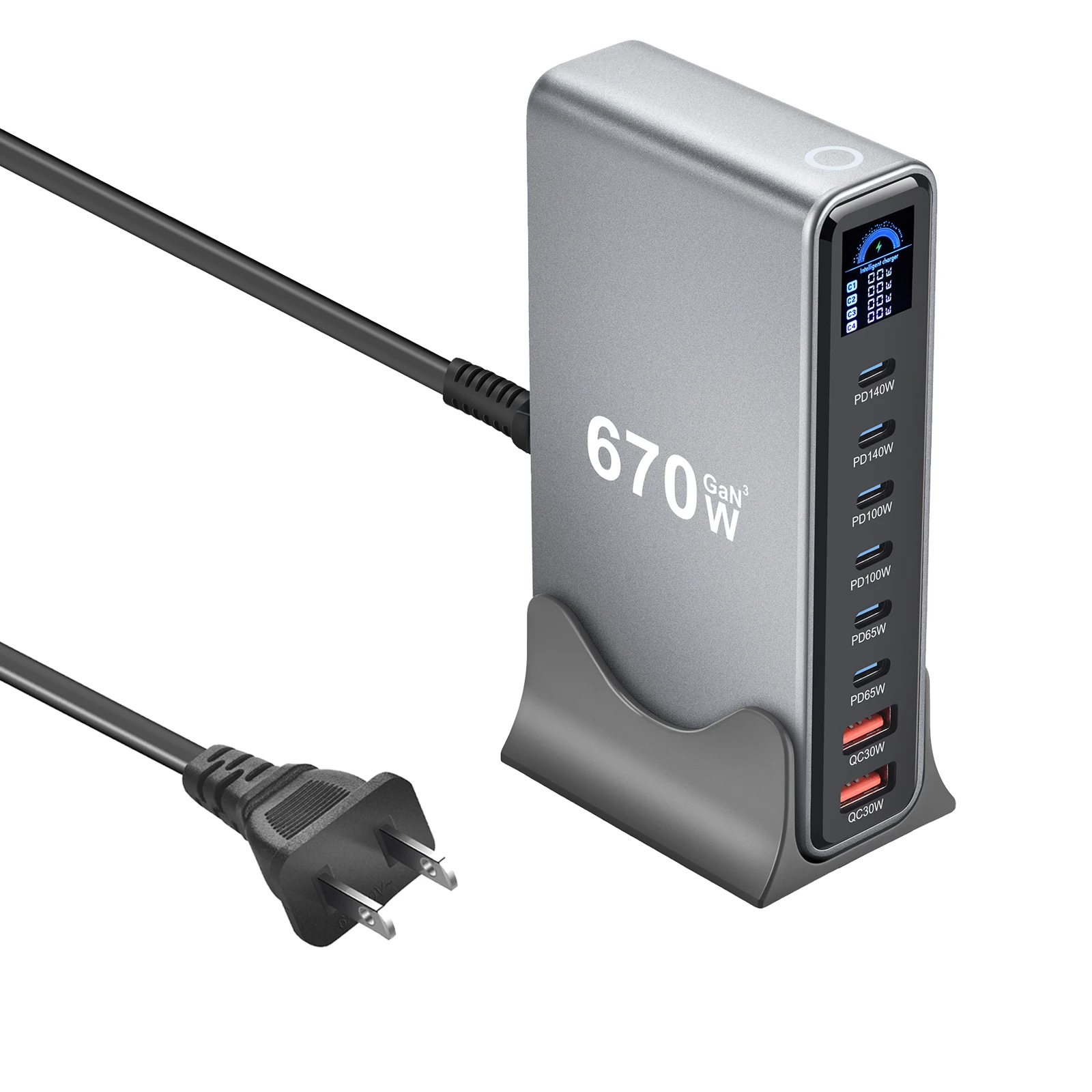 Cyber-Sync 670W Mega-Power GaN Command Center - Image 11