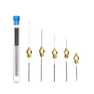 10Pcs 3D Printer Nozzle Cleaning Needle Set | 0.2-0.4mm Stainless Steel Cleaners for V6 Nozzles