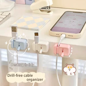 Edge-Clamp Desk Cable Anchor