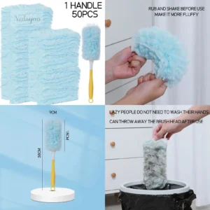 180° Double-Sided Electrostatic Duster | Disposable Large-Area Dust Cleaner