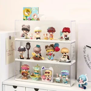 Modular Acrylic Desk Showcase
