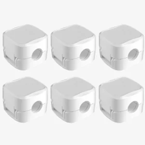 Magnetic Desk Cable Anchor Kit (6-Pack)