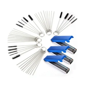 Carburetor Carbon Cleaning Needle & Brush Kit | Jet Cleaner Tool Set for Auto & Motorcycle
