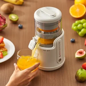 Wide-Chute Fruit & Vegetable Juicer | Automatic Pulp Separator Extractor