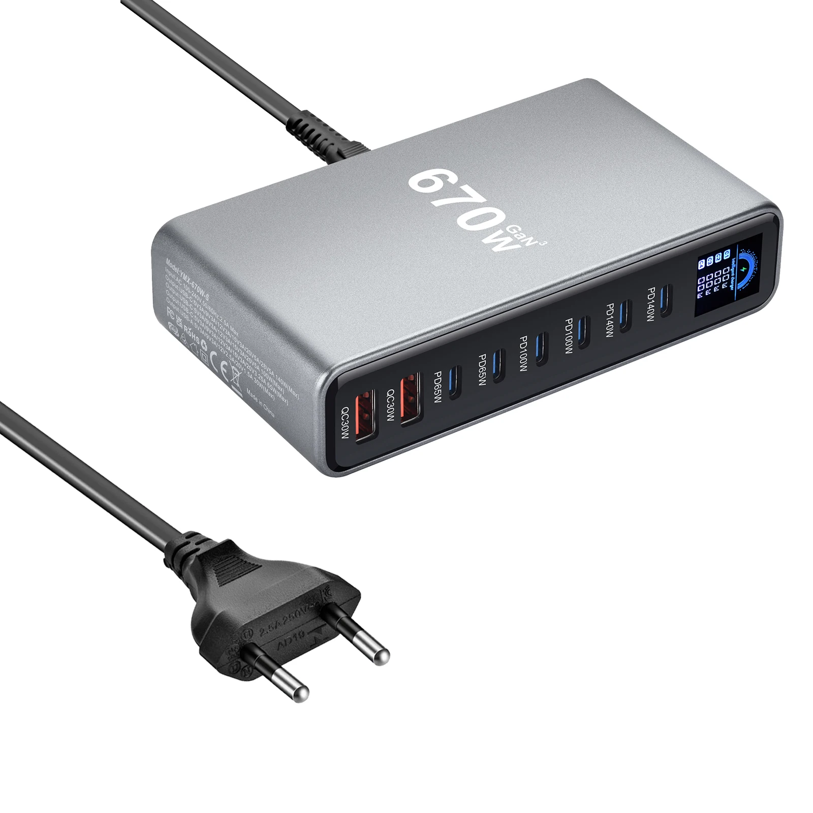 Cyber-Sync 670W Mega-Power GaN Command Center - Image 5