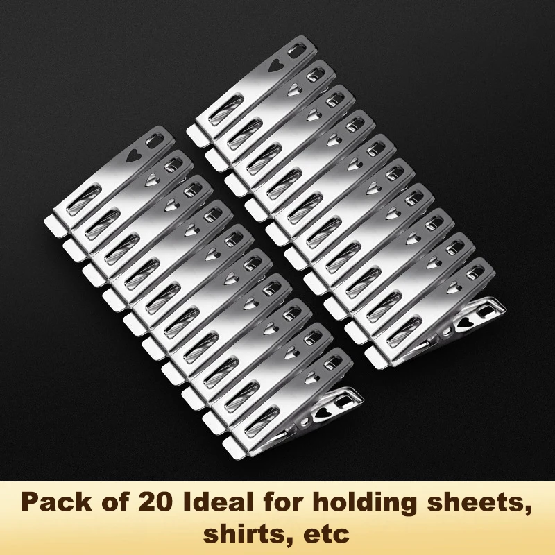Heavy-Duty Metal Quilt & Towel Clips | Non-Slip Windproof Clothespins - Image 10